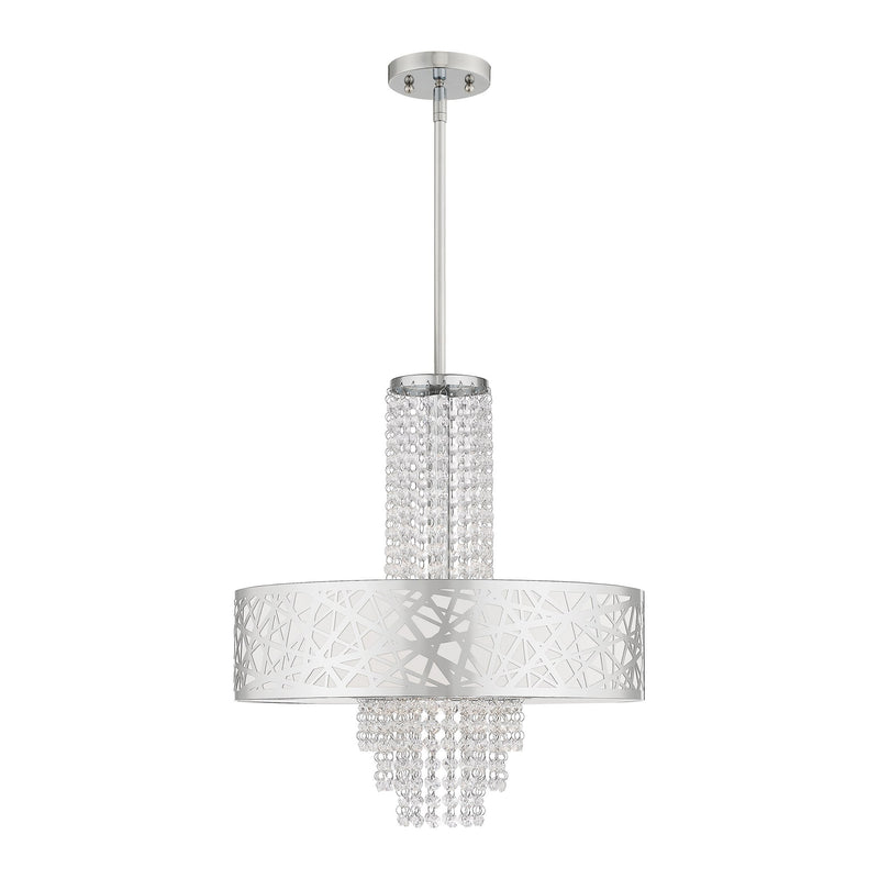 Allendale 4-Light Pendant in Polished Chrome