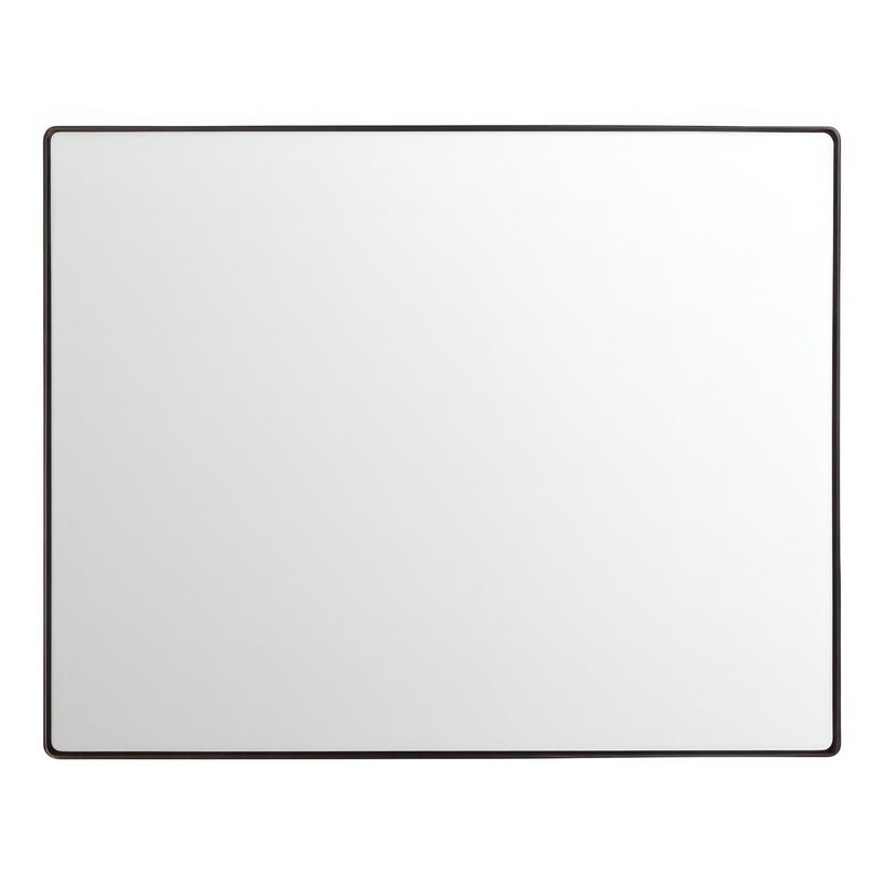 Kye 24" x 30" Rectangular Wall Mirror in Bronze