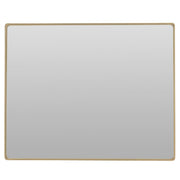 Kye 24" x 30" Rectangular Wall Mirror in Gold