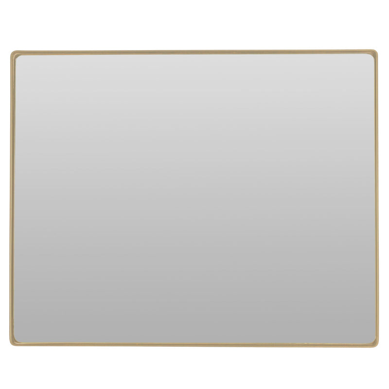 Kye 24" x 30" Rectangular Wall Mirror in Gold