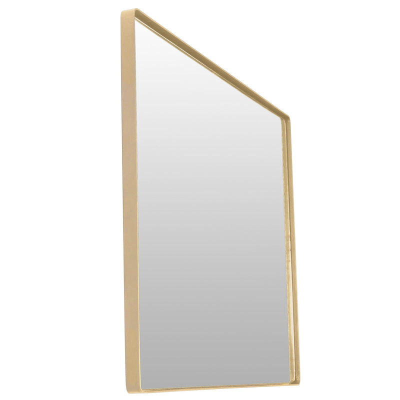 Kye 24" x 30" Rectangular Wall Mirror in Gold