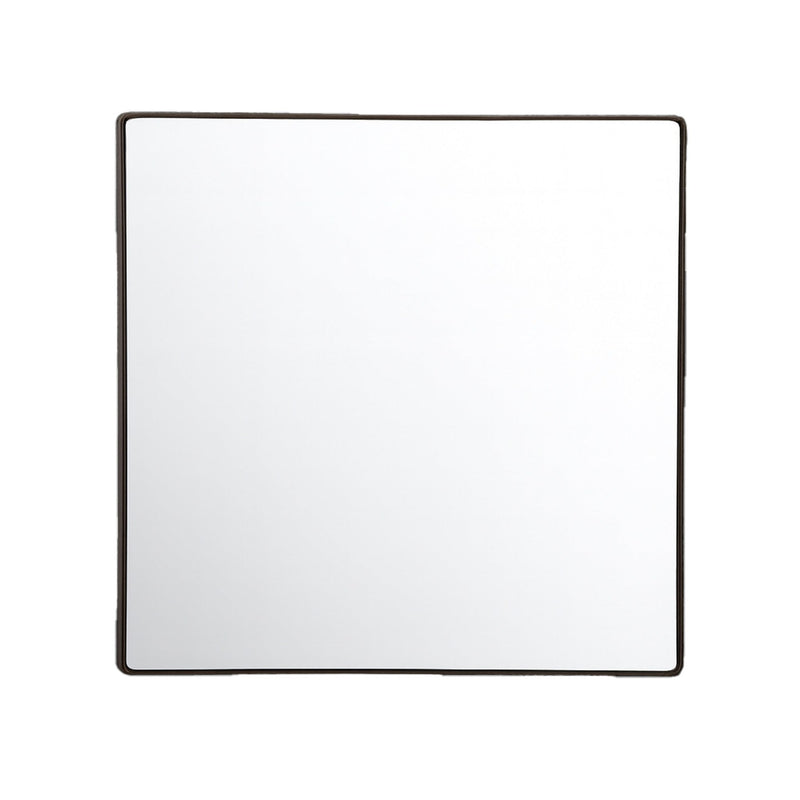 Kye 30" x 30" Square Wall Mirror in Bronze