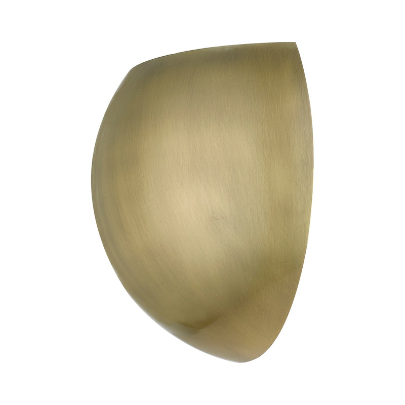 Piedmont ADA Half Moon Wall Sconce in Antique Brass