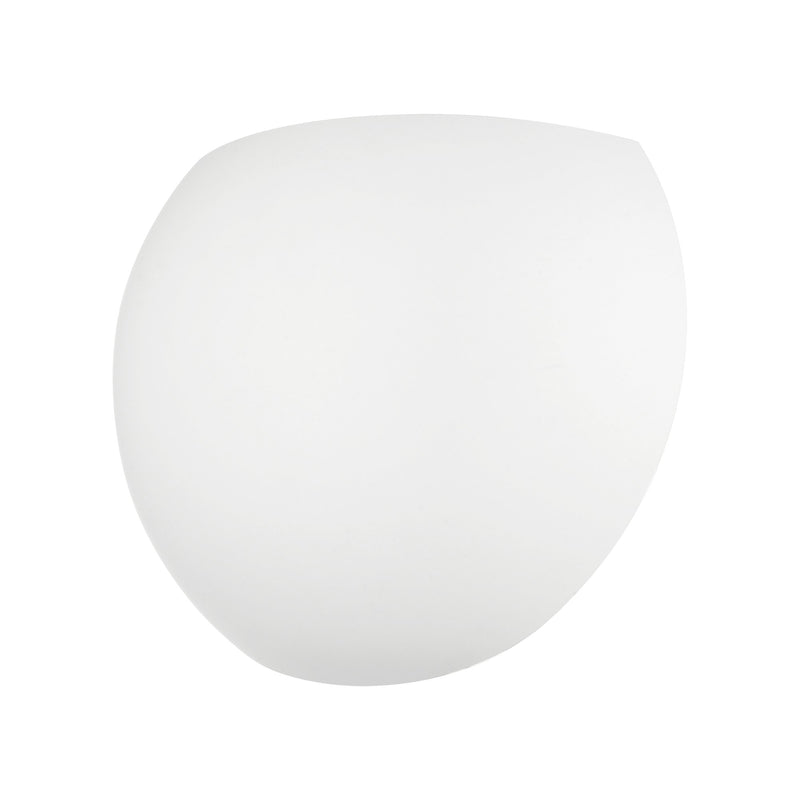 Piedmont ADA Half Moon Wall Sconce in White