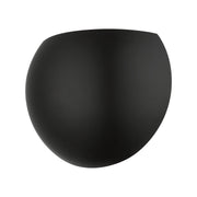 Piedmont ADA Half Moon Wall Sconce in Black