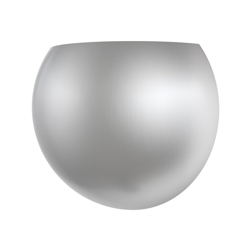 Piedmont ADA Half Moon Wall Sconce in Brushed Nickel