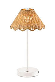 Stevie LED Cordless Table Lamp in White