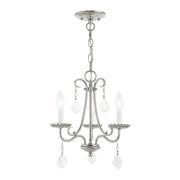Daphne 3-Light Mini Chandelier in Polished Chrome