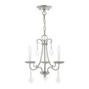 Daphne 3-Light Mini Chandelier in Polished Chrome