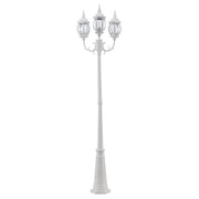Parkway 3-Light 91.5" Outdoor Post Lantern in White