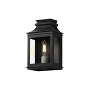 Savannah VX 1 Light Outdoor Wall Sconce in Black Oxide