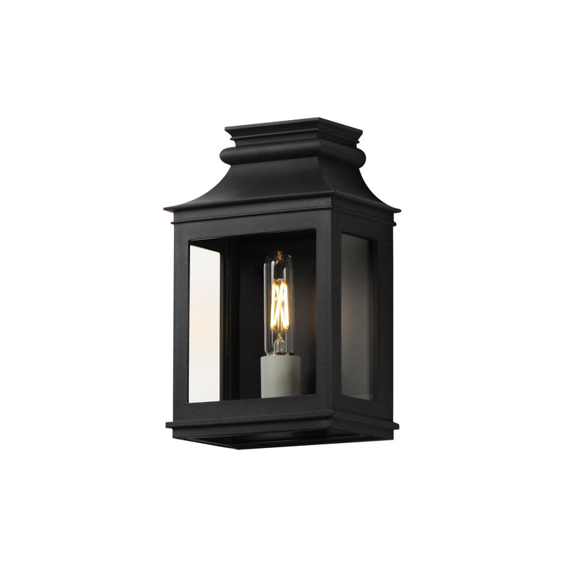 Savannah VX 1 Light Outdoor Wall Sconce in Black Oxide