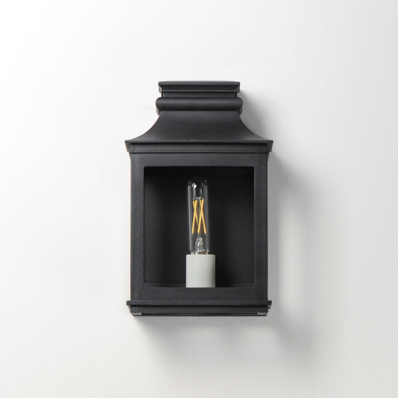 Savannah VX 1 Light Outdoor Wall Sconce in Black Oxide