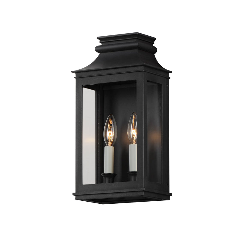 Savannah VX 2 Light Outdoor Wall Sconce in Black Oxide