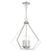 Prism 5-Light Chandelier in Polished Chrome