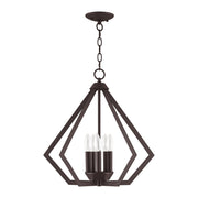 Prism 5-Light Chandelier in Bronze