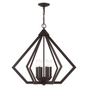 Prism 6-Light Chandelier in Bronze