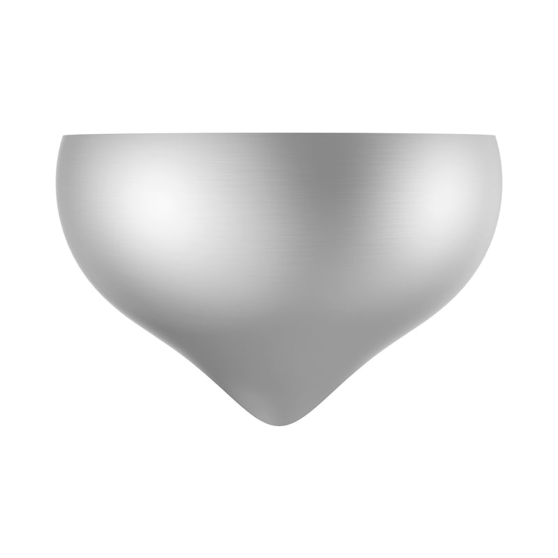 Amador Half Moon ADA Wall Sconce in Brushed Nickel