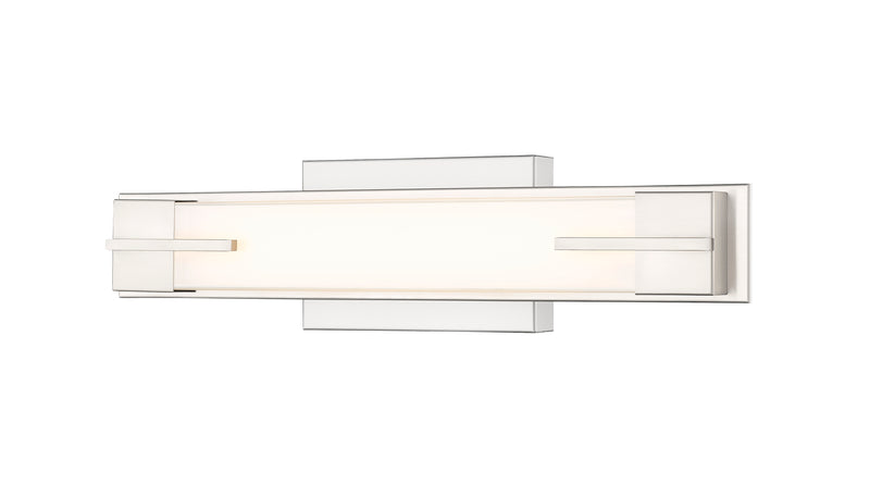 Chase 1 Light 18" Vanity in Brushed Nickel