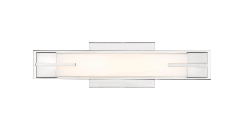 Chase 1 Light 18" Vanity in Brushed Nickel