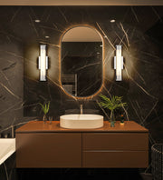Chase 1 Light 18" Vanity in Chrome in a room setting