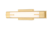 Chase 1 Light 18" Vanity in Modern Gold