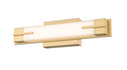 Chase 1 Light 18" Vanity in Modern Gold