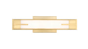 Chase 1 Light 18" Vanity in Modern Gold