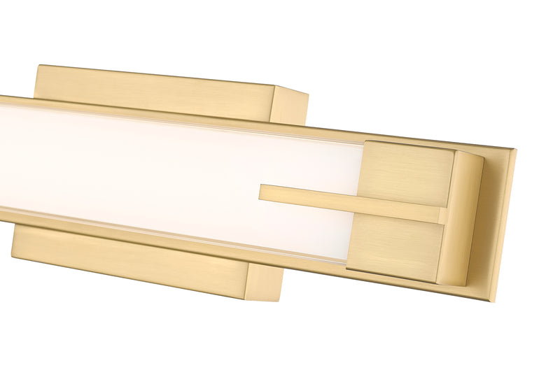 Chase 1 Light 18" Vanity in Modern Gold