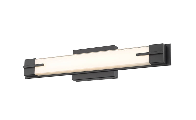 Chase 1 Light 23" Vanity in Matte Black