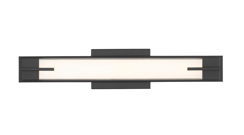 Chase 1 Light 23" Vanity in Matte Black