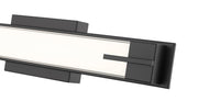 Chase 1 Light 23" Vanity in Matte Black
