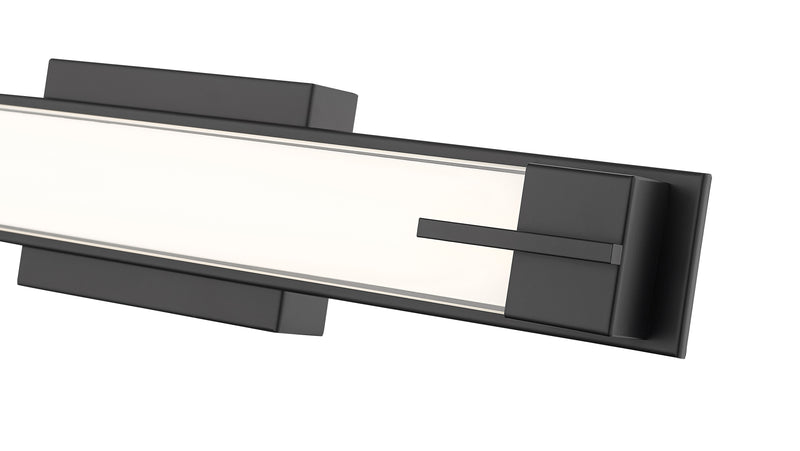 Chase 1 Light 23" Vanity in Matte Black