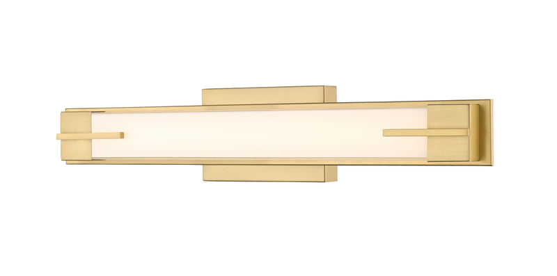 Chase 1 Light 23" Vanity in Modern Gold
