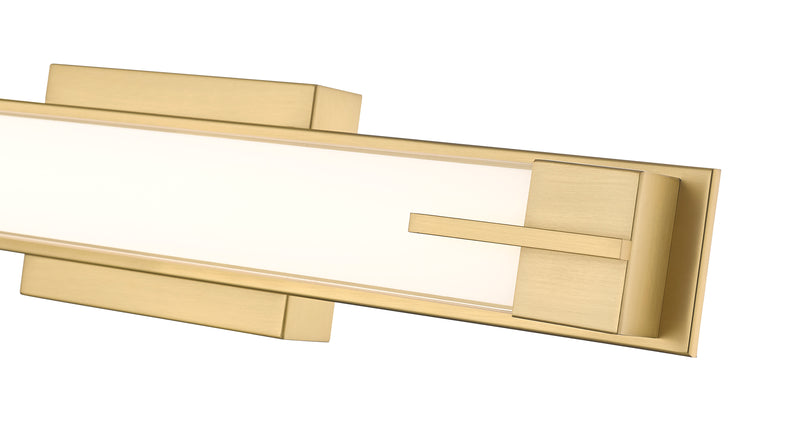 Chase 1 Light 23" Vanity in Modern Gold