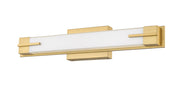 Chase 1 Light 23" Vanity in Modern Gold