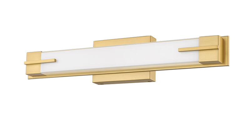 Chase 1 Light 23" Vanity in Modern Gold