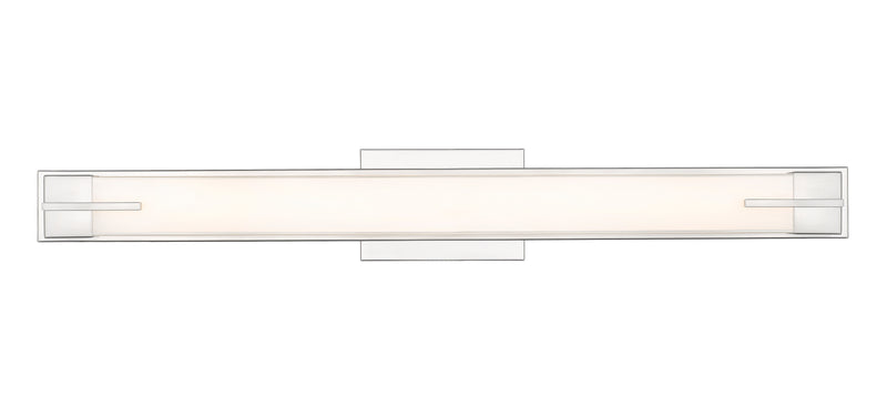 Chase 1 Light 33" Vanity in Brushed Nickel