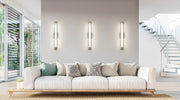 Chase 1 Light 33" Vanity in Brushed Nickel in a room setting