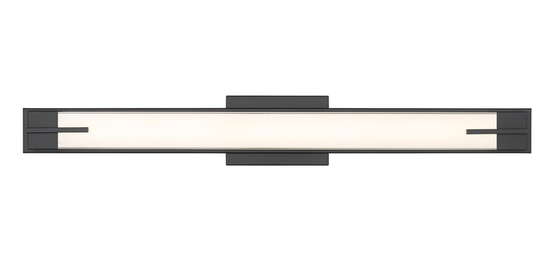 Chase 1 Light 33" Vanity in Matte Black