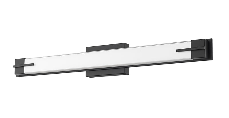 Chase 1 Light 33" Vanity in Matte Black