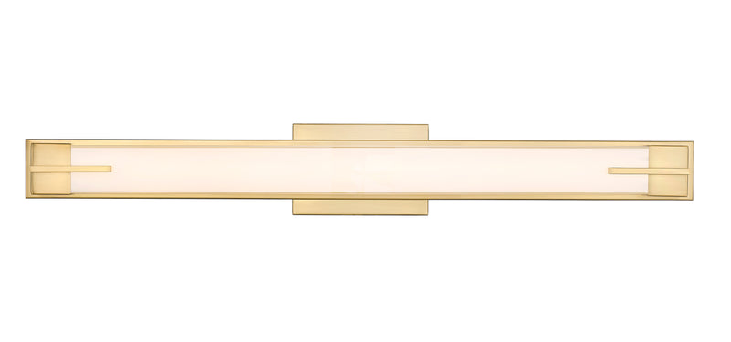 Chase 1 Light 33" Vanity in Modern Gold
