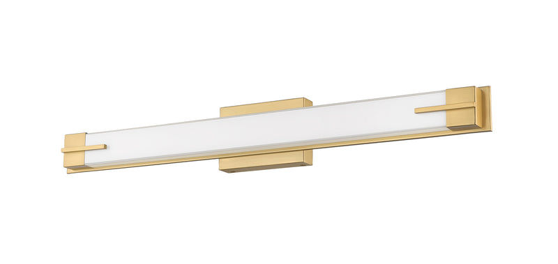 Chase 1 Light 33" Vanity in Modern Gold