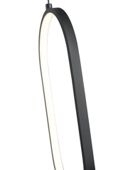 Saros 1 Light 10.25" Pendant in Matte Black