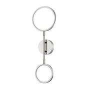Saturn Wall Sconce in Polished Nickel