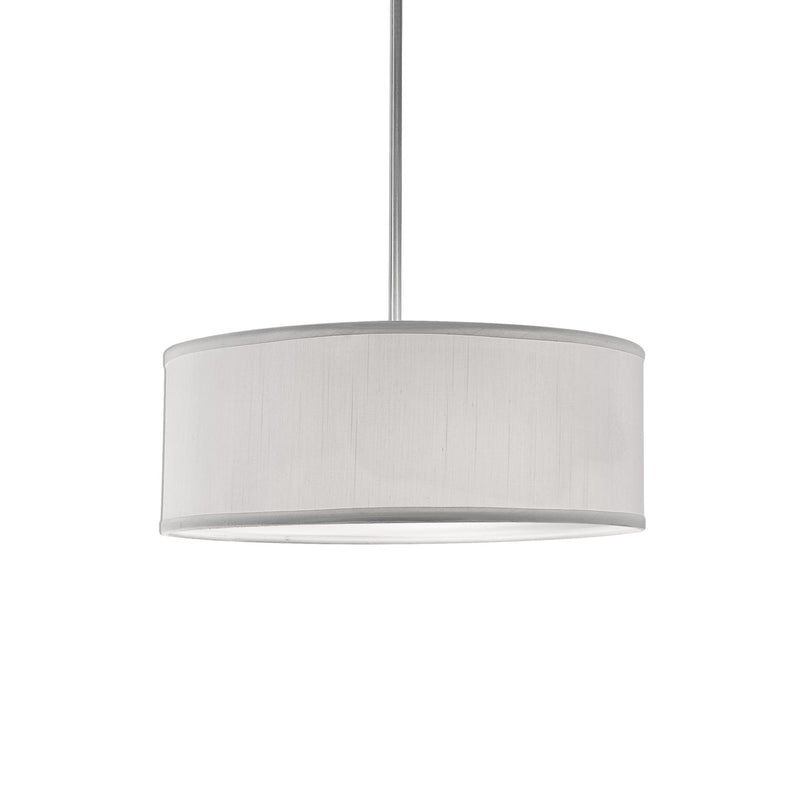 Gregory 15" 3-Light Pendant in White