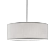 Gregory 20" 3-Light Pendant in White