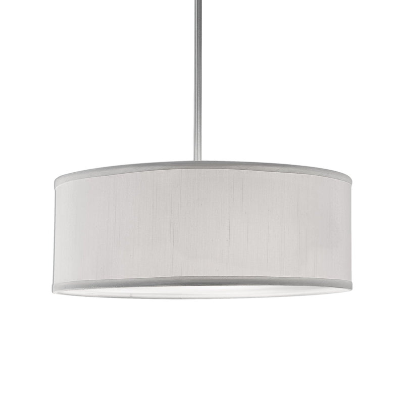 Gregory 20" 3-Light Pendant in White