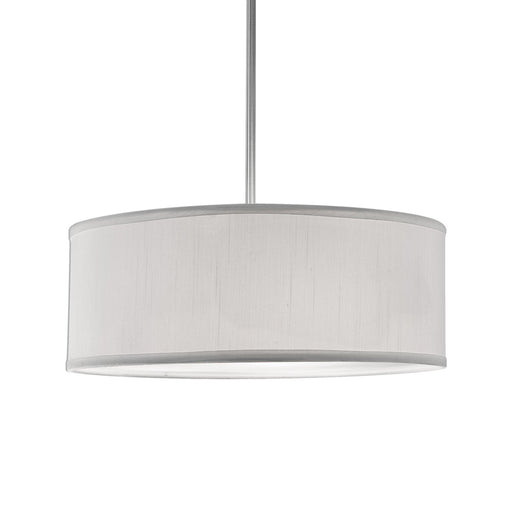 Gregory 20" 3-Light Pendant in White