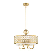 Arabesque 18" Chandelier in Soft Gold
